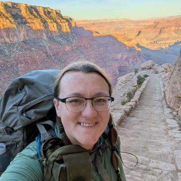 Selfie with the Grand Canyon
